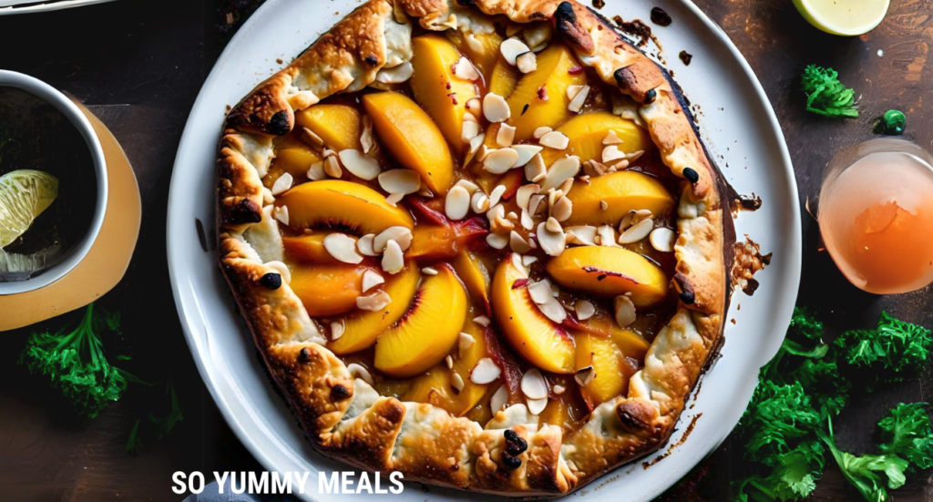 Peach and Almond Galette