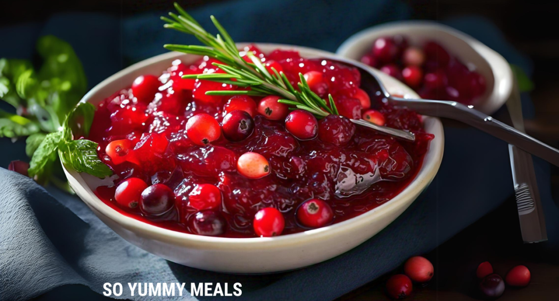 ocean spray cranberry sauce recipe